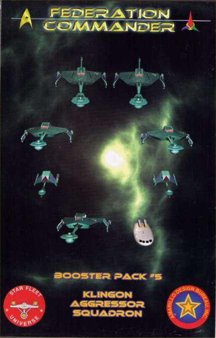Federation Commander Booster Pack #5 - Klingon Aggressor Squadron by Amarillo Design Bureau, Inc.